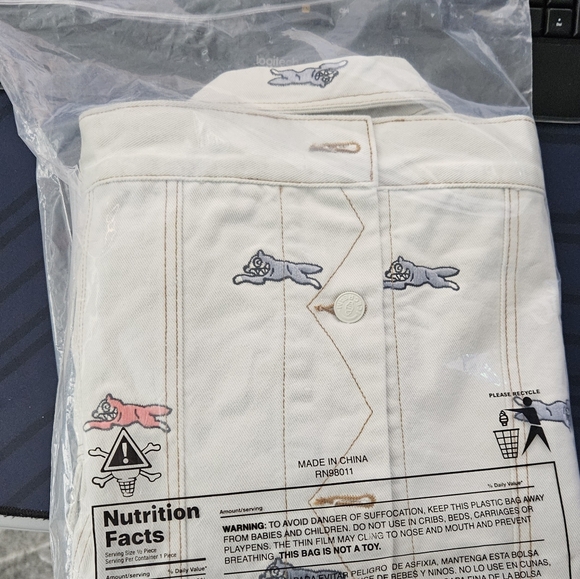 Ice cream Parade Embroidered Trucker Jacket - Picture 4 of 6